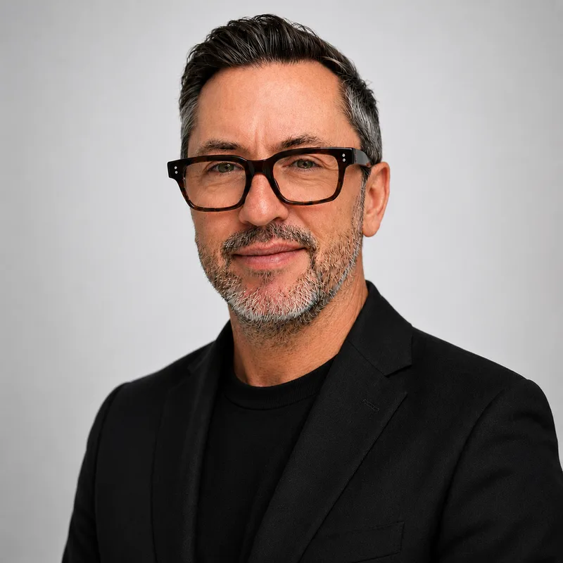 Portrait of Jonathan Porter, Founder and Creative Director at New Brand Media